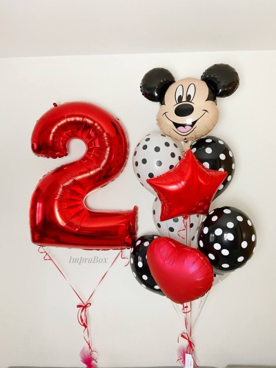 Zestaw Myszka Mickey z cyfrą