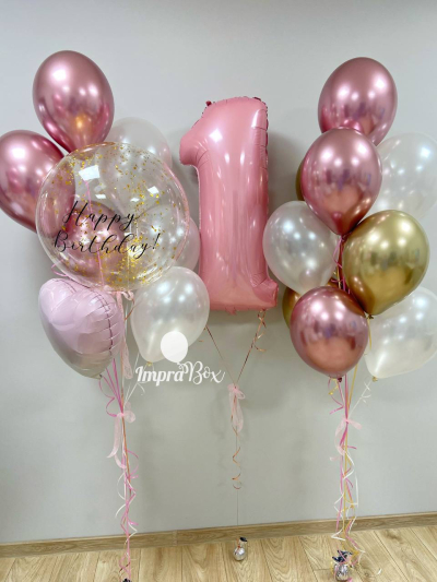 Zestaw na Roczek dla Dziewczynki (rozmiar L)