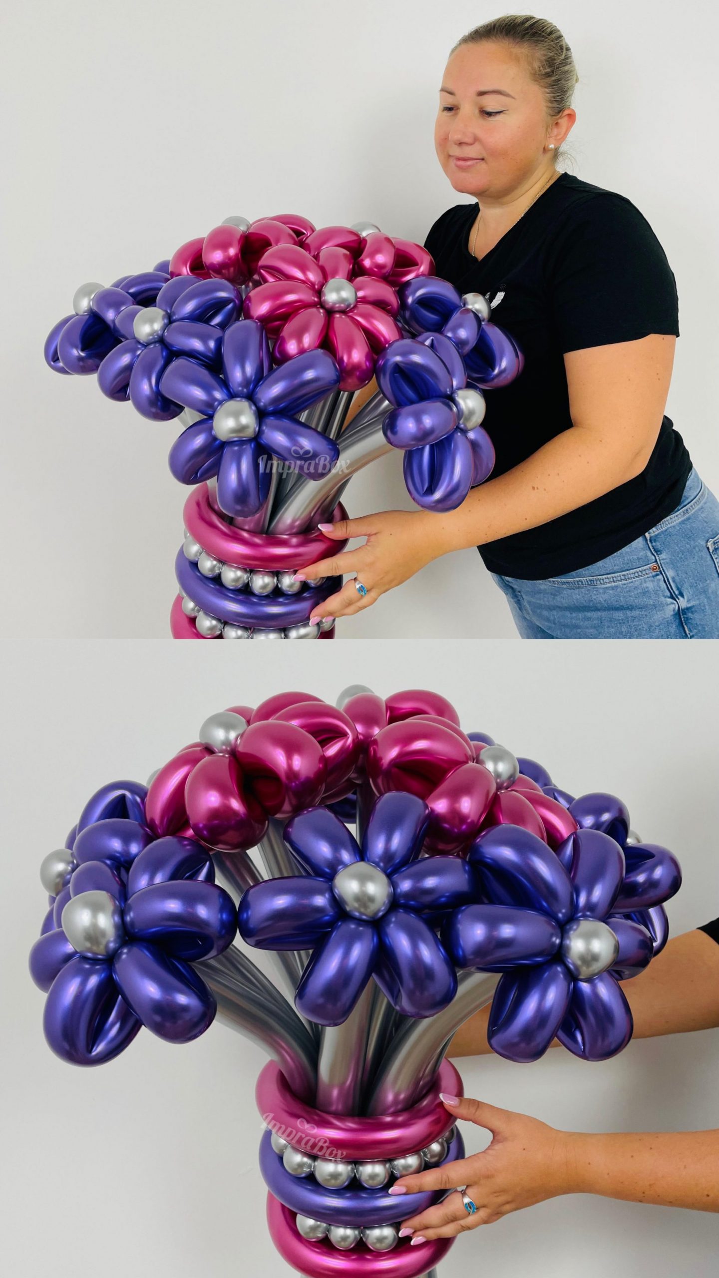 Stokrotki_chromowane_kolorowe_11_szt_Rozmiar_S