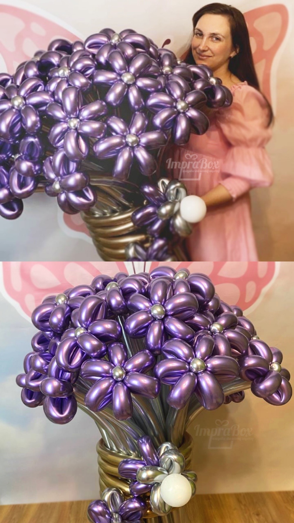 Stokrotki_chromowane_fioletowe_29_szt_Rozmiar_XL